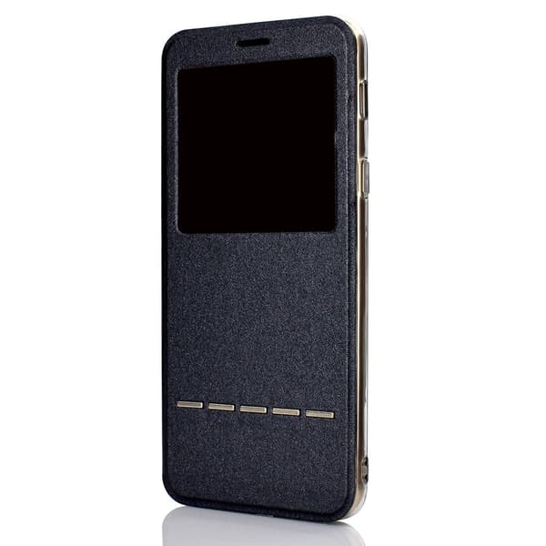 Smartfodral (Fönster & Svarsfunktion) för Huawei Mate 20 Pro Rosa