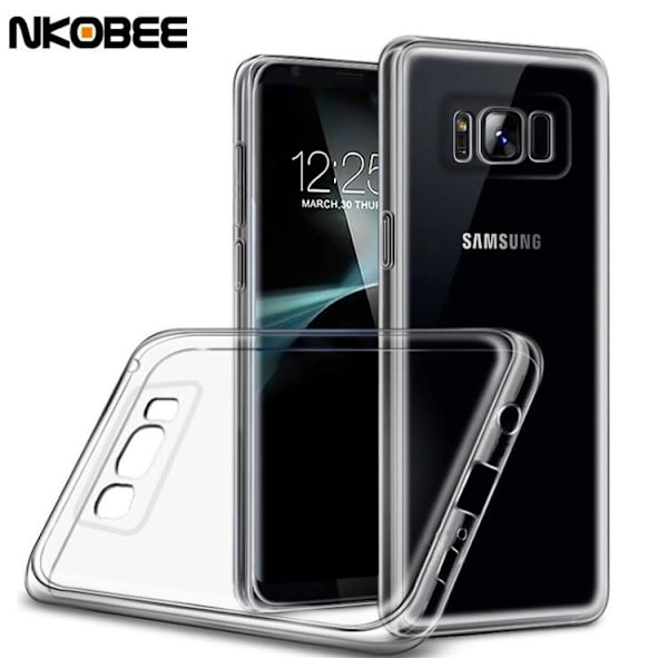 Samsung Galaxy S8 - NAKOBEE Stilrent Skal (ORIGINAL) Svart