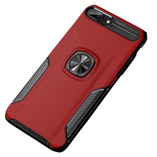 Praktiskt Skal med Kickstand (LEMAN) - iPhone 7 Plus Marinblå Marinblå