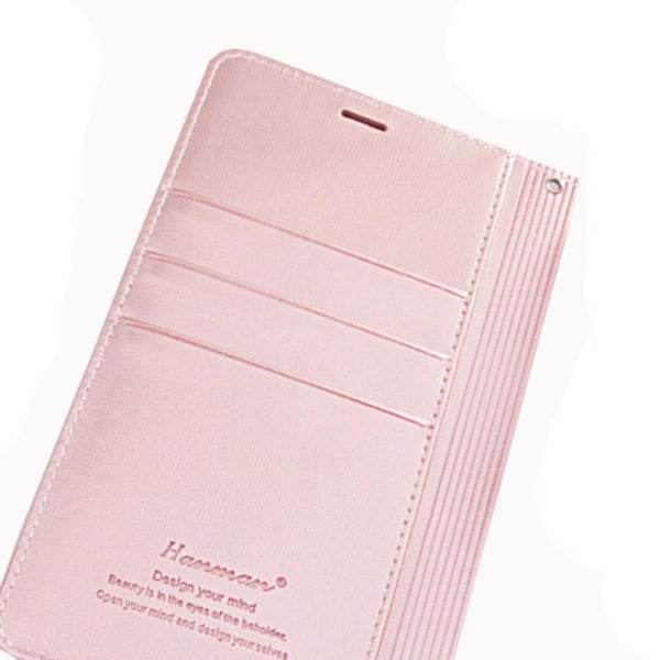 Käytännöllinen lompakkokotelo (Hanman) - Samsung Galaxy Note 20 Ultra Rosaröd