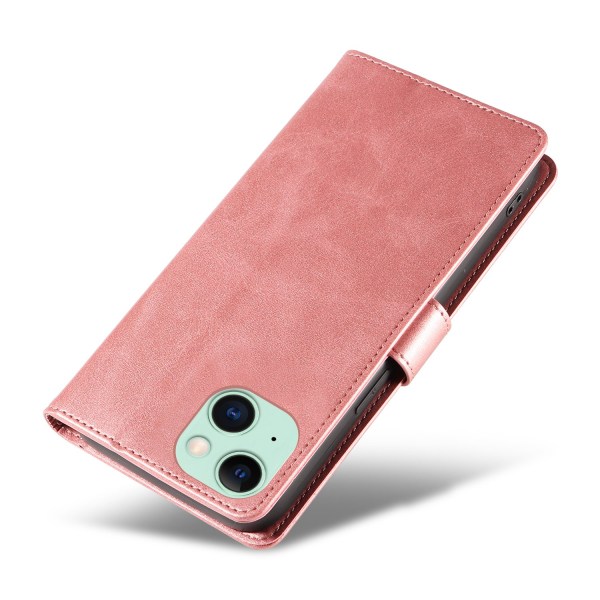 iPhone 15 - Lommebokdeksel i flere farger Pink gold