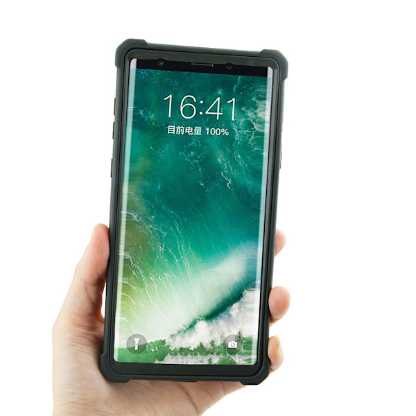 Effektfullt ARMY Skyddsfodral för Samsung Note9 Grå Grå