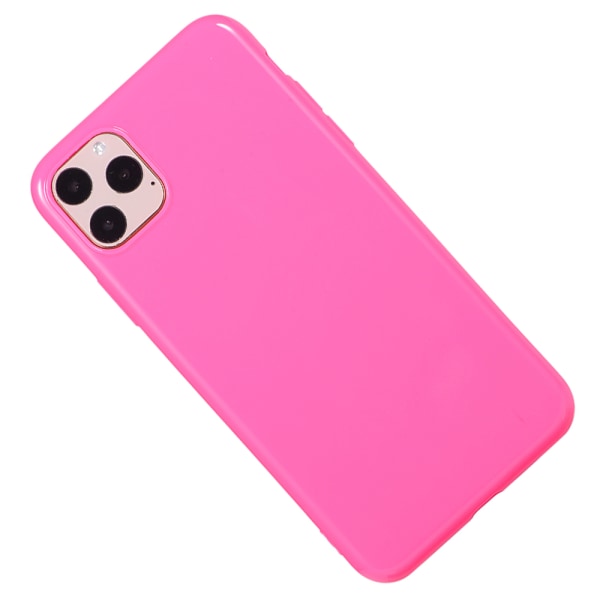 Stødabsorberende Floveme Silikone Cover - iPhone 11 Pro Max Mörklila