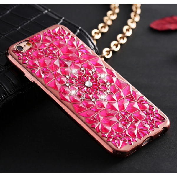 iPhone 6/6S Plus - FLOVEMES Stilrena "Diamond-serie" REA! Genomskinlig