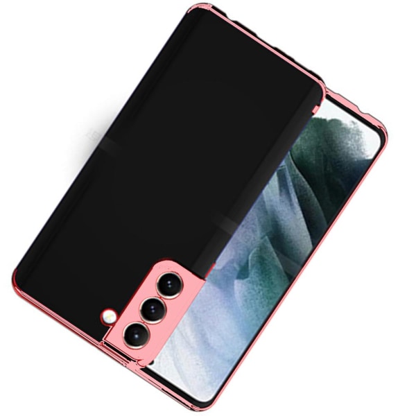Stilfuldt silikone cover - Samsung Galaxy S21 Plus Röd