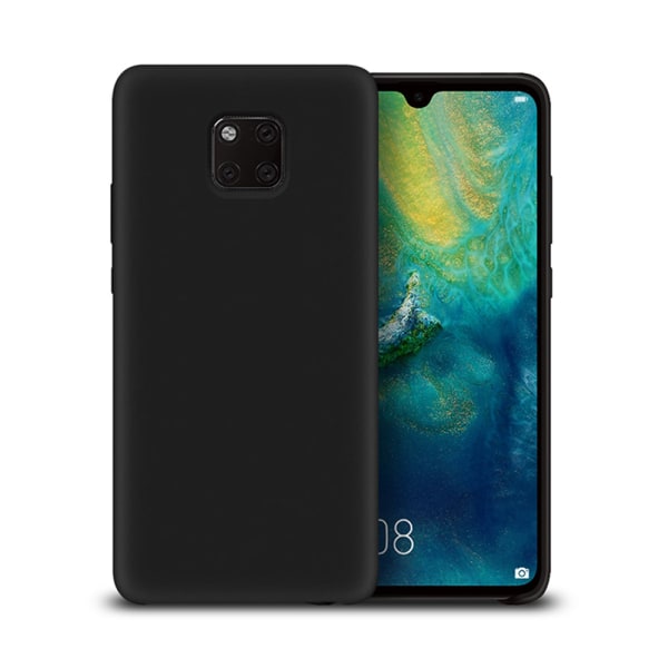 Elegant beskyttende silikondeksel - Huawei Mate 20 Pro Vit