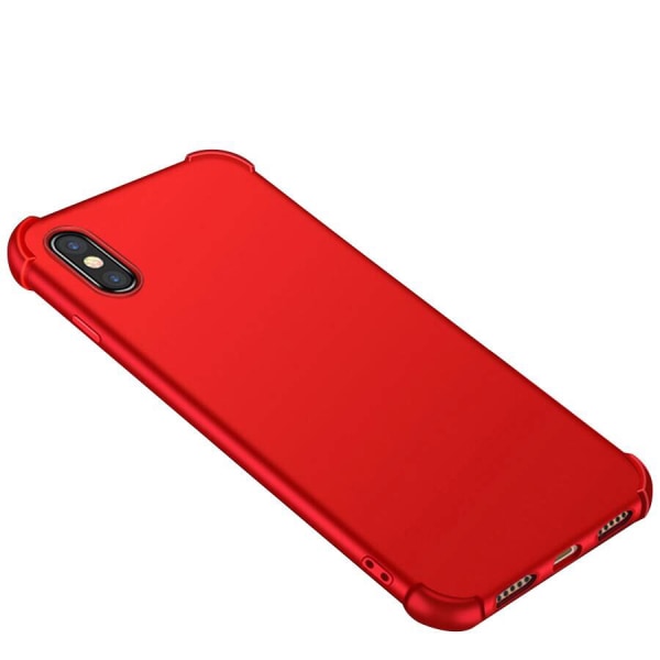 Stötabsorverande Fodral till iPhone X/XS Röd