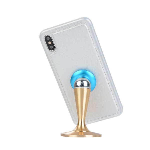 Plånboksfodral - iPhone XR Silver