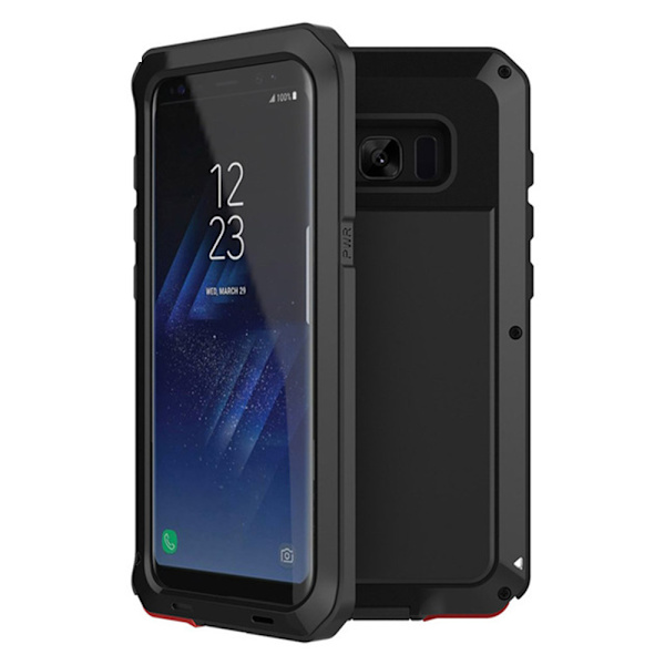 Samsung Galaxy S8 - Army Robust Skyddande Fodral Röd