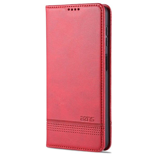 Effektiv YAZUNSHI Wallet Case - Samsung Galaxy A32 Röd