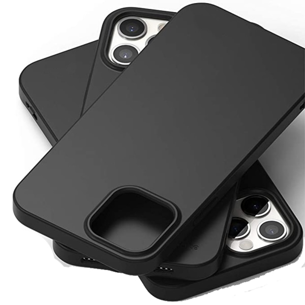 Beskyttende matt deksel - iPhone 14 Pro Max Svart