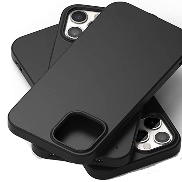 Skyddande Mattbehandlat Skal - iPhone 14 Pro Max Svart