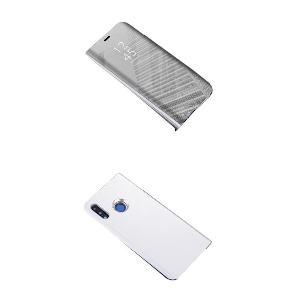 Stilsäkert Praktiskt Fodral - Huawei P20 Lite (LEMAN) Silver