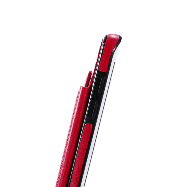 Stilfuldt tegnebogscover (M-Safe) til Samsung Galaxy S7 Edge Rosaröd