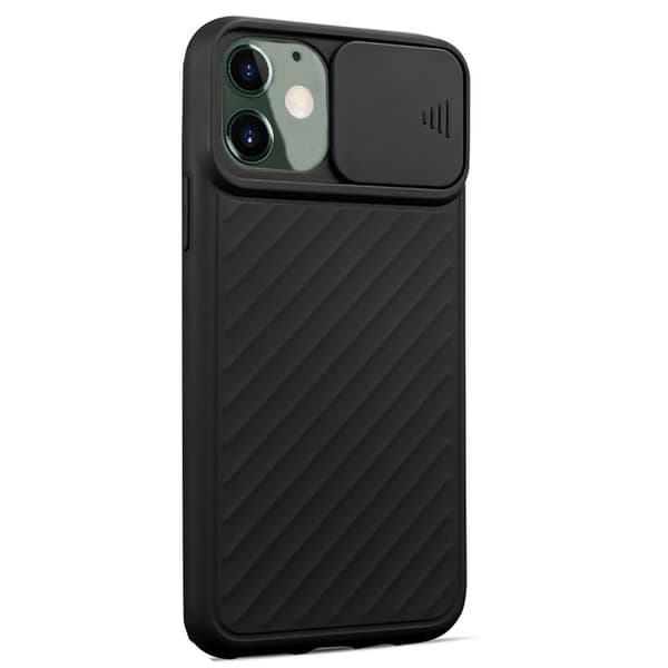 Glat stødabsorberende cover - iPhone 12 Orange