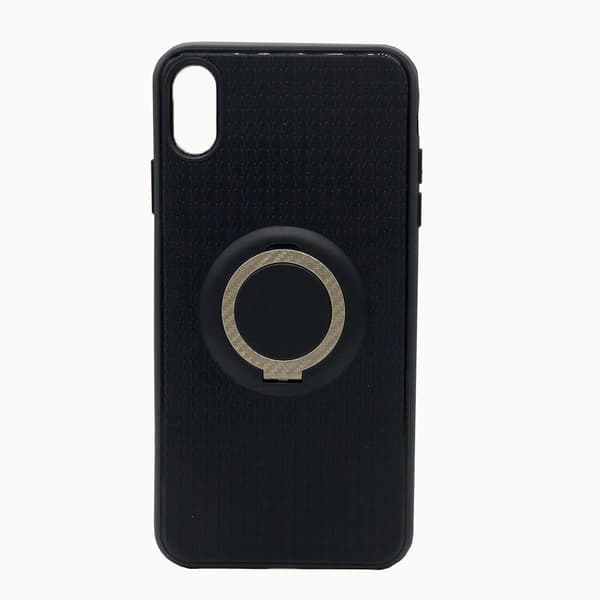 Skyddsskal med Ringholder (FLOVEME) för iPhone XS Max Röd
