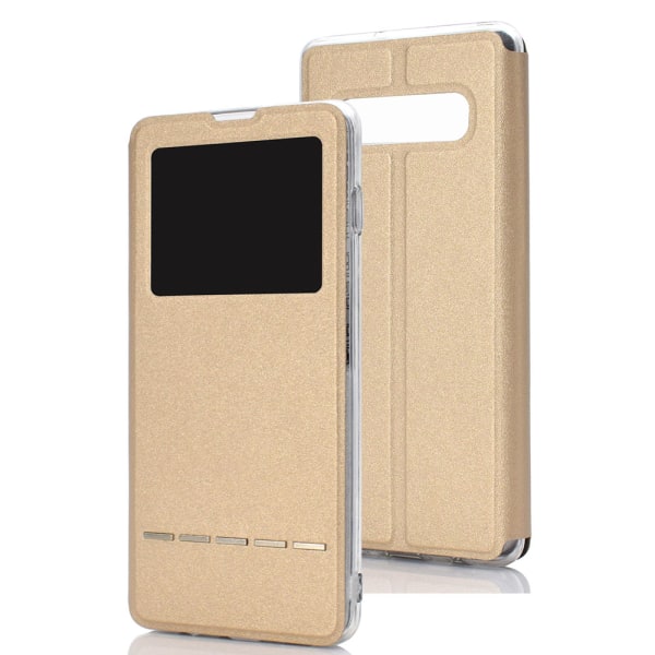 Tyylikäs Smart Case - Samsung Galaxy S10 Roséguld