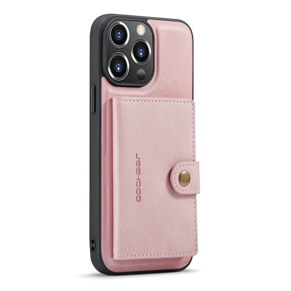 Stilsäkert Skal med Korthållare - iPhone 14 Pro Max Svart