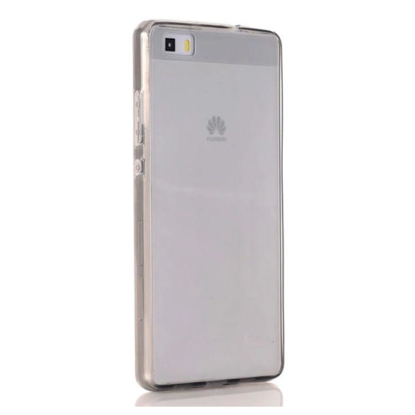 CRYSTAL Silikonfodral TOUCHFUNKTION - Huawei P8 Lite (2017) Svart