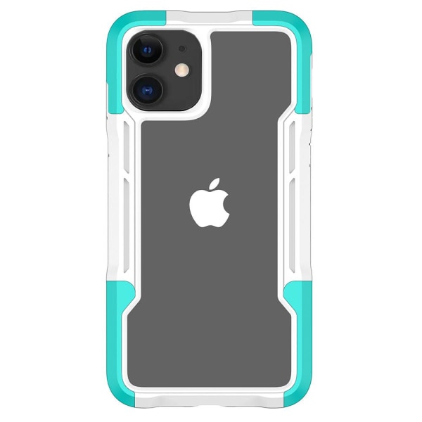 Stødabsorberende stilfuldt cover - iPhone 11 Blå