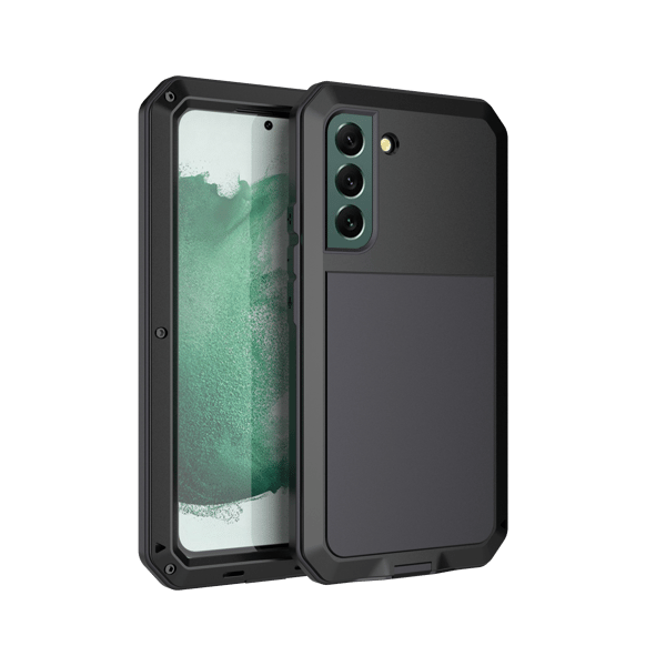 Skyddande Aluminium Skal - Samsung Galaxy S22 Röd