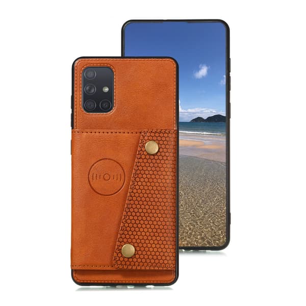 Stilfuldt Etui med Kortlomme - Samsung Galaxy A33 5G Grå