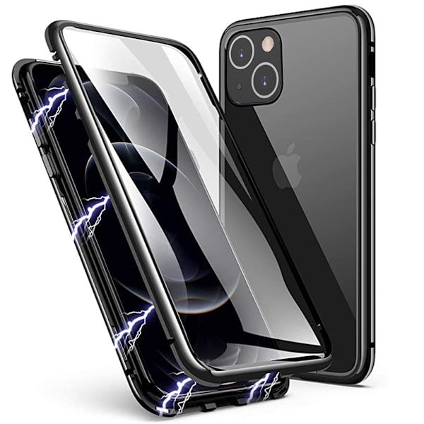 Stilfuld dobbeltskal magnetisk - iPhone 13 Guld