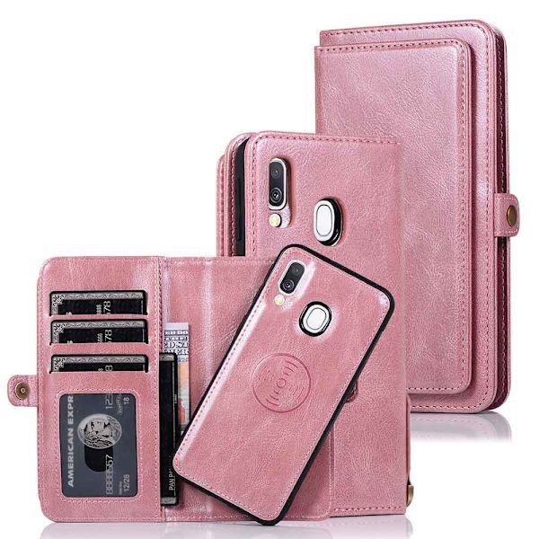 Samsung Galaxy A40 - Plånboksfodral Svart