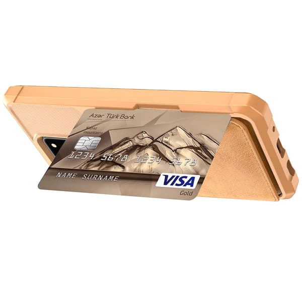 Kraftfuldt cover med kortrum - Samsung Galaxy S20 Plus Blå