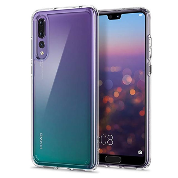 Smart Silicone Cover (Ruff-Grip) Huawei P20 Prolle Transparent/Genomskinlig