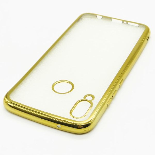 Kraftfuldt silikonetui - Samsung Galaxy A40 Guld