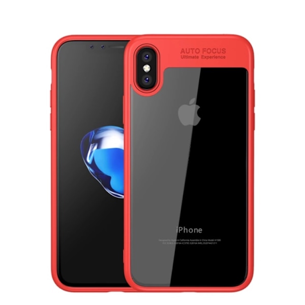 iPhone X/XS - Skal AUTO FOCUS Blå