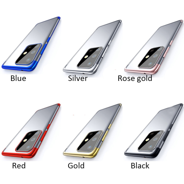 Stødabsorberende silikonecover (FLOVEME) - Samsung Galaxy A71 Röd