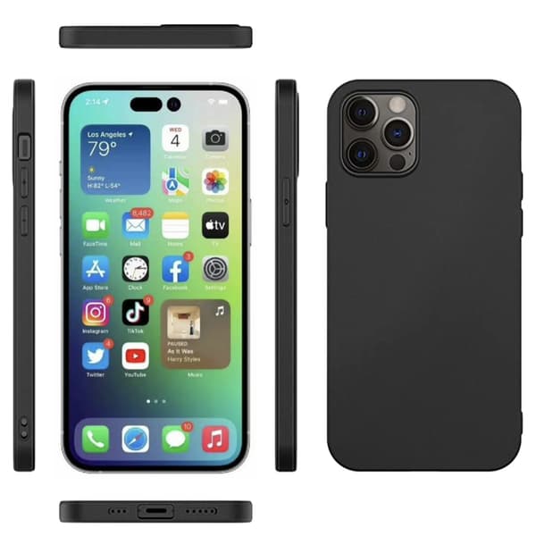 iPhone 16 Pro Skal  Matt finish & stötdämpande design
