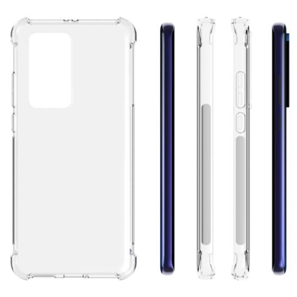 Huawei P40 Pro - Genomt�nkt Skal med Tjocka H�rn Transparent/Genomskinlig