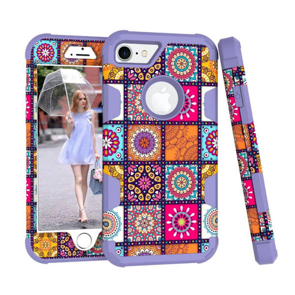 iPhone 6 Plus -  Elegant 2in1 Skal Lila