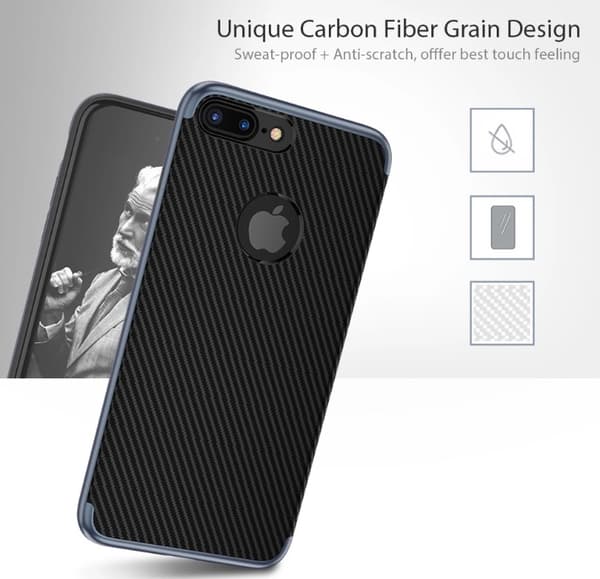 Stilrent Robust skal till iPhone 7 FLOVEME Grå