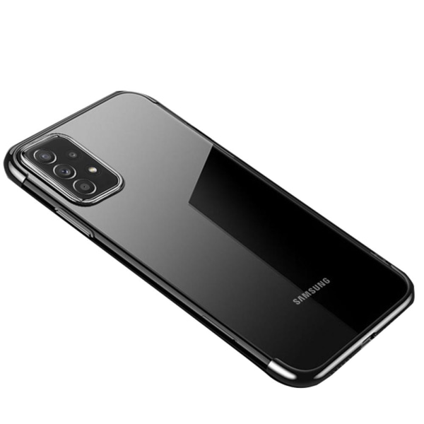 Stötdämpande Silikonskal - Samsung Galaxy A52 Silver