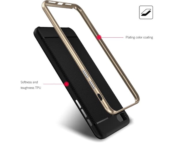 iPhone 7 - Shockproof- Exklusivt Praktiskt Stötdämpande skal Silver