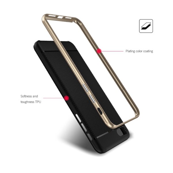 iPhone 7 - Shockproof- Exklusivt Praktiskt Stötdämpande skal Svart