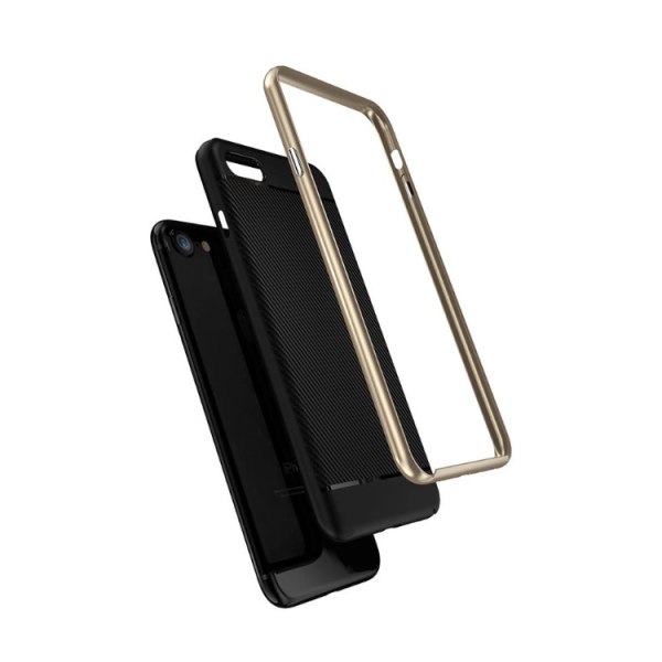 iPhone 6/6S - NANO-HYBRID stødabsorberende etui FLOVEME ORGINAL Guld