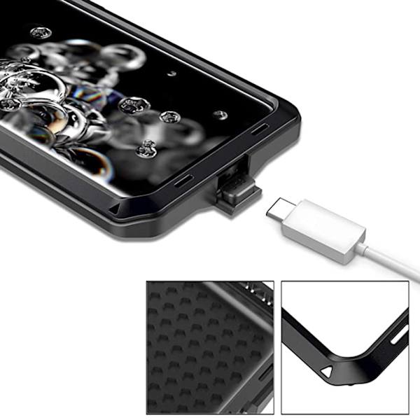 Stilsäkert Skyddsskal - Samsung Galaxy S20 Plus Röd