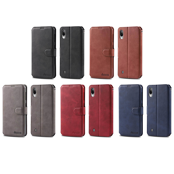 Samsung Galaxy A10 - Plånboksfodral Röd