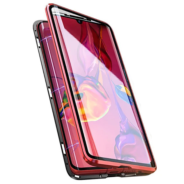 Praktiskt Dubbelt Magnetiskt Skal - Huawei P30 Pro Blå