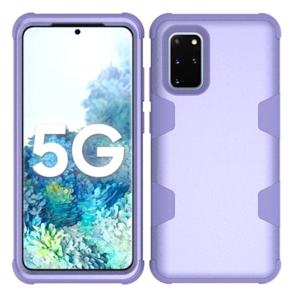 Stötdämpande Skal - Samsung Galaxy S20 Plus Grå/Orange