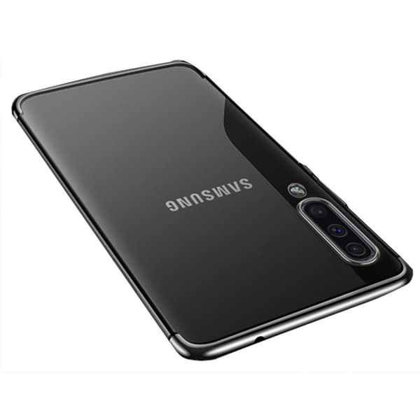 Silikonskal - Samsung Galaxy A50 Guld