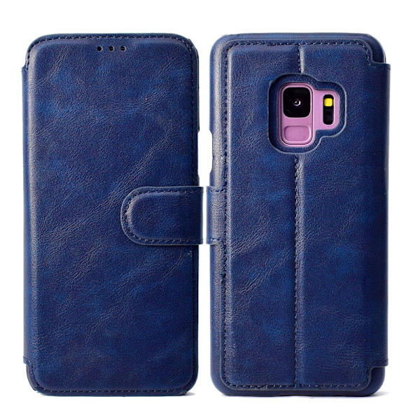 Samsung Galaxy S9 (Class-Y) Stilsikkert Pungetui Svart