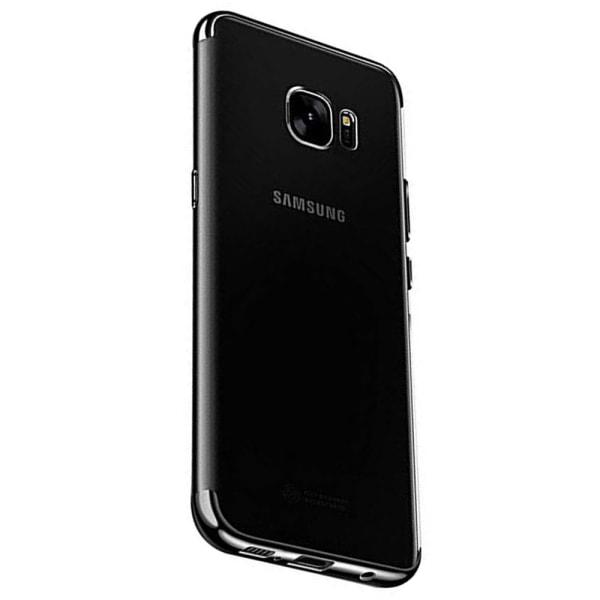 Vankka Floveme silikonikotelo - Samsung Galaxy S7 Edge Blå