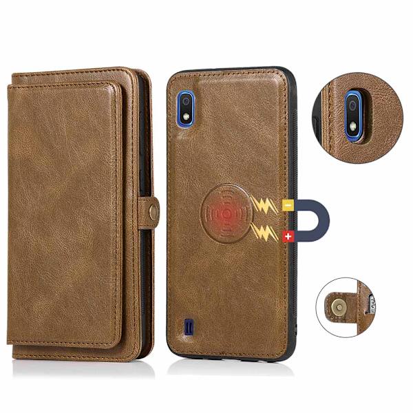 Elegant Smidigt Plånboksfodral - Samsung Galaxy A10 Svart