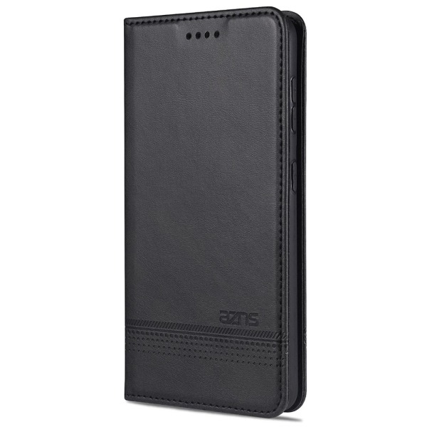 Godt laget lommebokdeksel (AZNS) - Samsung Galaxy S21 Mörkgrön
